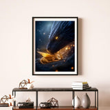 5D Dragon Diamond Painting Kits for Adults, Dragon Diamond Art Kits for Adults Beginner, DIY Full Drill Diamond Dot Gem Painting for Home Wall Decor 12x16inch BYGFHLYW