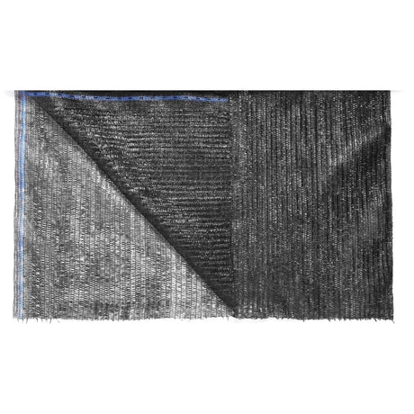 WindscreenSupplyCo] 40% 6.5' x 15 FT Pre-Cut Eyelets Shade Cloth Sunblock Shade UV Resistant Net for Garden Greenhouse Flower Plant, Black WindscreenSupplyCo