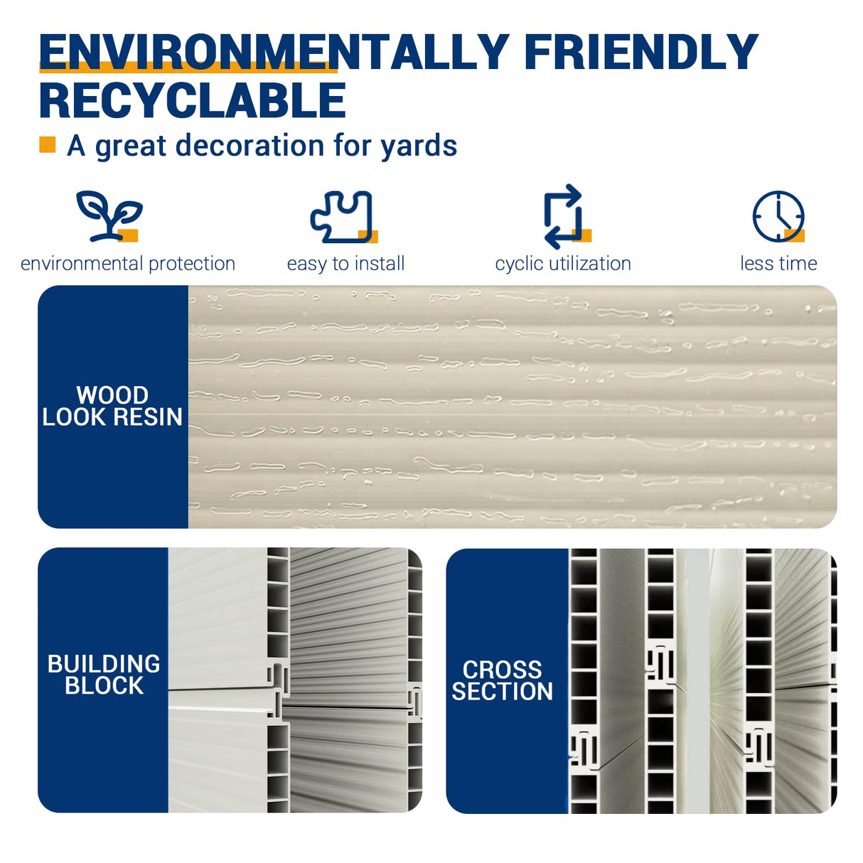 UDPATIO Outdoor Storage Shed 5x3 FT, Resin Garden Shed for Bike, Garbage Can, Tool, Plastic Outside Sheds & Outdoor Storage Storage Box with Lockable Door for Backyard, Patio, Lawn, Sandstone UDPATIO