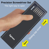 49 in 1 Precision Screwdriver Set, Egmen Small Screwdriver Set, Mini Magnetic Screw Driver Set with Case Repair Tool Kit for Doorbell, Glasses, Watch, Computer, PC, Jewelers, Laptop, PS5, Macbook, PS4 Egmen