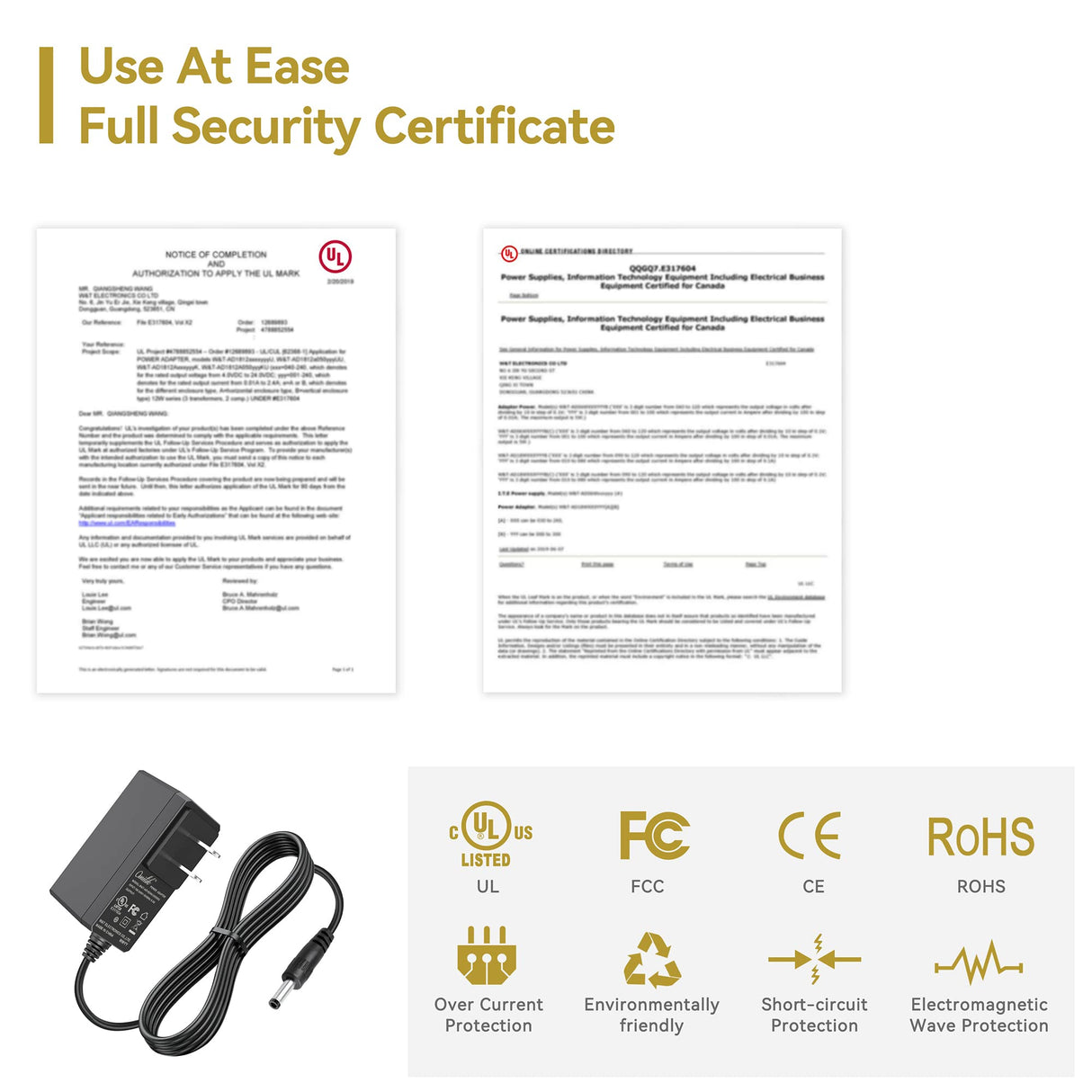 Omilik 12V AC Adapter Wall Charger Power Cord for EVOO EV-C-116-1 Ultra Thin 11.6" Laptop EV-CH-116-1-BK VIPRB-EV-CH-116-1-BK EV-C-116-1-PR EV-C-116-1-SL EV-C-116-1-BL 11.6" Laptop PC Power Supply Omilik