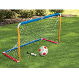 Little Tikes Easy Score Soccer Set Game Outdoor Toys for Backyard Fun Summer Play - Goal with Net, Ball, and Pump Included - Lawn Activities for Kids, Toddlers, Boys Girls Ages 2+ Little Tikes
