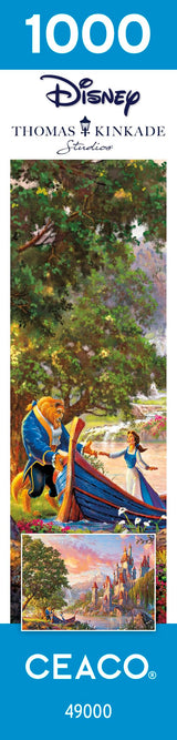 Ceaco - Thomas Kinkade - Disney - Beauty & The Beast II - 1000 Piece Jigsaw Puzzle Ceaco