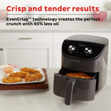 Instant Pot Essentials 4QT Air Fryer with EvenCrisp Technology that Crisps and Reheats, Easily Adjust Time & Temperature For Quick Meals, 100+ In-App Recipes, from the Makers of Instant Pot, Black Instant Pot