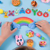 Ixiaoyoo Air Dry Clay - 78 Colors Magic Modeling Clay for Kids, Safe & Non-Toxic, Modelling Toys Kit with Sculpting Tools, School Art & Craft Project, Birthday Christmas Gift for Age 3-12 Boys & Girls Ixiaoyoo