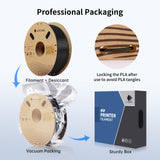 ANYCUBIC High Speed 3D Printer Filament 1.75mm, Print Up to 10X Faster, Rapid PLA Filament with High Prints Quality, Dimensional Accuracy +/- 0.02mm, Print with Most FDM 3D Printers, 1KG Spool, Black ANYCUBIC