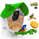 birdsnap® MON - Bird Feeder with Camera, 2K Detachable Camera Bird House with 32GB Card, AI Identify Bird Species, Live View, Auto Record Videos in Backyard, Ideal Gift for Bird Lover birdsnap