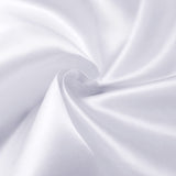 VACVELT 50 Pack White Satin Napkins 17x17 Inch Wedding Napkins Bulk, Decorative Elegant Dinner Napkins Square Table Napkins Decor, Silky Satin Cloth Napkins for Restaurant Banquet Graduation Party VACVELT