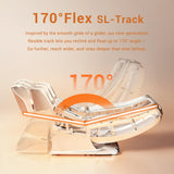 MYNTA 2025 Massage Chair 3D Shaitsu Massage Chair Full Body with 170° Flexible Track, Zero Gravity, Bluetooth Speaker, Airbags & Heating, MC1650(Black) MYNTA