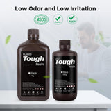 ELEGOO Tough Resin, 3D Printer Resin with High Impact Resistance and High Toughness, High Precision 3D Printing Resin for High Performance Printing, 3D Resin for DLP LCD 3D Printers, Grey 1000g ELEGOO
