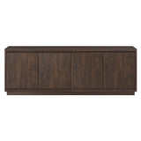 Henn&Hart Presque TV Stand, 68" Wide, Brown Henn&Hart