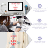 30 Pcs 6×9 Inch 3mm EVA Puffy Foam Sheets – High-Density Embroidery Foam for 3D Crafts, Sewing, Cosplay Costumes, Quilting, Hats & DIY Projects MANOPAWS