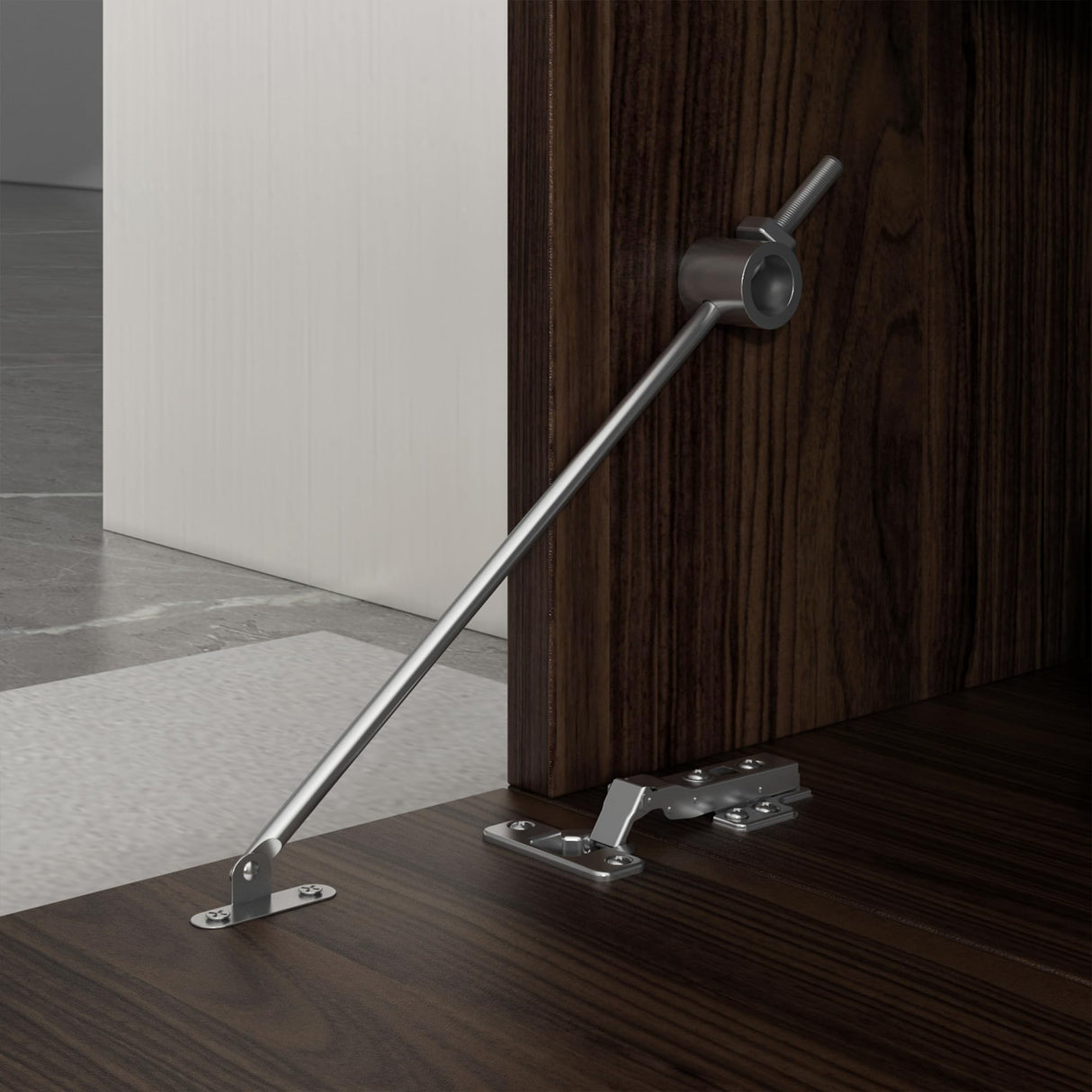 AIEGLE Modern TV Stand with 4 Flip-Down Drawers, Entertainment Center with Storage, Media Console Table TV Cabinet for Living Room, Bedroom, Dark Brown (95.7" W x 15" D x 15.7" H) AIEGLE