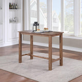 Boraam Sonoma Pub Table, Barnwood Wire-Brush Boraam