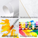 HULDFRDA Paint by Numbers for Adults Birds Paint by Number Adult Paint by Number Kits Bird Paint Painting by Number DIY Adult Paint by Number Kits on Canvas with 3 Paint Brushes,16x20 Inch HULDFRDA