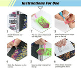 Magic Academy Diamond Painting Kits for Adults & Kids,DIY Cartoon Diamond Art Kits,5D Cartoon Figure Diamond Painting Kits,Full Drill Diamond Dots Painting for Home Wall Decoration Gifts 12x16 Inch ARTMYRUI