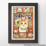 Pintoo Jigsaw Puzzles 600 Piece for Adults - Cotton Lion - Cat Art Studio Beautiful Plastic Puzzle for Home Decor Zero Dust Easy Storage [H2966] Pintoo