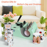 Tumbler Heat Press Machine 110V Mug Tumbler Press for 30 OZ 20 OZ 16 OZ Straight Sublimation Blanks Skinny Tumblers, 11OZ 10 OZ Ceramic Mugs Heat Transfer Print with Overheat Protection G HEAT-GOO