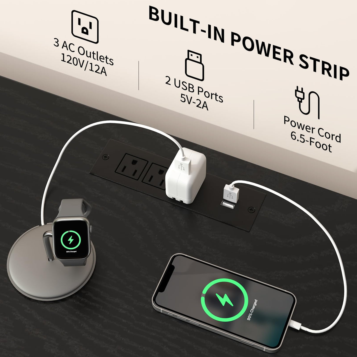 Yoobure TV Stand Dresser for Bedroom, 7 Fabric Drawers Entertainment Center, LED Dressers with Power Outlets, TV Stands for Living Room with Storage Shelf, TV Console Entertainment Stand up to 50" TV Yoobure