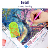 CNITUR DIY 5D Diamond Painting Kits for Adults Diamond Art Tree of Life Diamond Painting Full Drill Crystal Rhinestone Embroidery Craft Kits for Home Wall Decor Gifts, Diamond Art Kits B10045 CNITUR