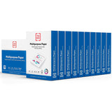 TRU RED Printer Paper, 8.5" x 11" -inch, 20 lbs., 96 Brightness Rating. Matte White Paper Finish (500 Sheets/Ream, 10 Reams/Carton) STAPLES