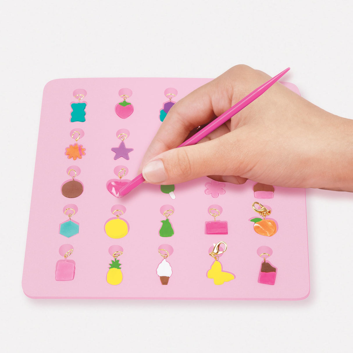 Make It Real:Clay Charm DIY Jewelry Kit - Make 30+ Clay No Bake Charms to Attach to Your Chain, Arts & Crafts, Girls & Kids Ages 8+ Make It Real