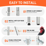 Large chicken perch for coop with swing,chicken toys for coop,chicken roosting bars for chickens in coop, Backyard Poultry toys,Easy to install and clean,Sturdy Coop Rack Bars,chicken coop accessories ANNDING