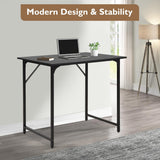 BestOffice 32 Inch Computer Desk,Home Office Desk, Modern Simple Style for Home Office Study Writing,Black BestOffice