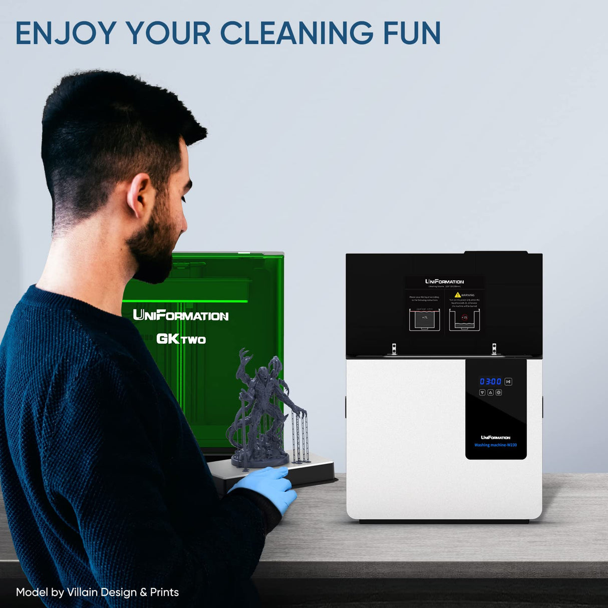 Uniformation Ultrasonic Cleaner W230 (B) Uniformation