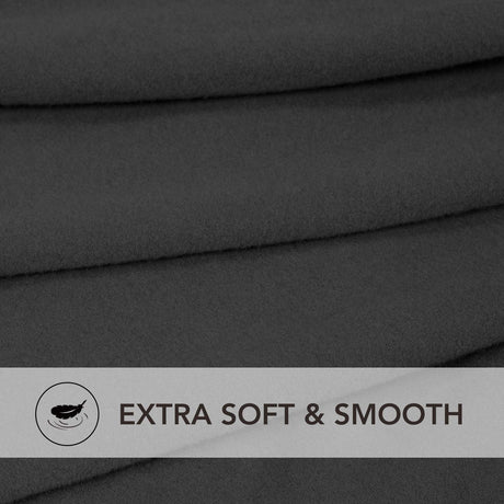 PureFit Super Stretch Sectional Couch Covers - 2 pcs Spandex Non Slip, with Elastic Bottom for L Shape Sectional Sofa Couches, Great for Kids & Pets (3 Seat Sofa + 3 Seat Chaise, Dark Gray) PureFit