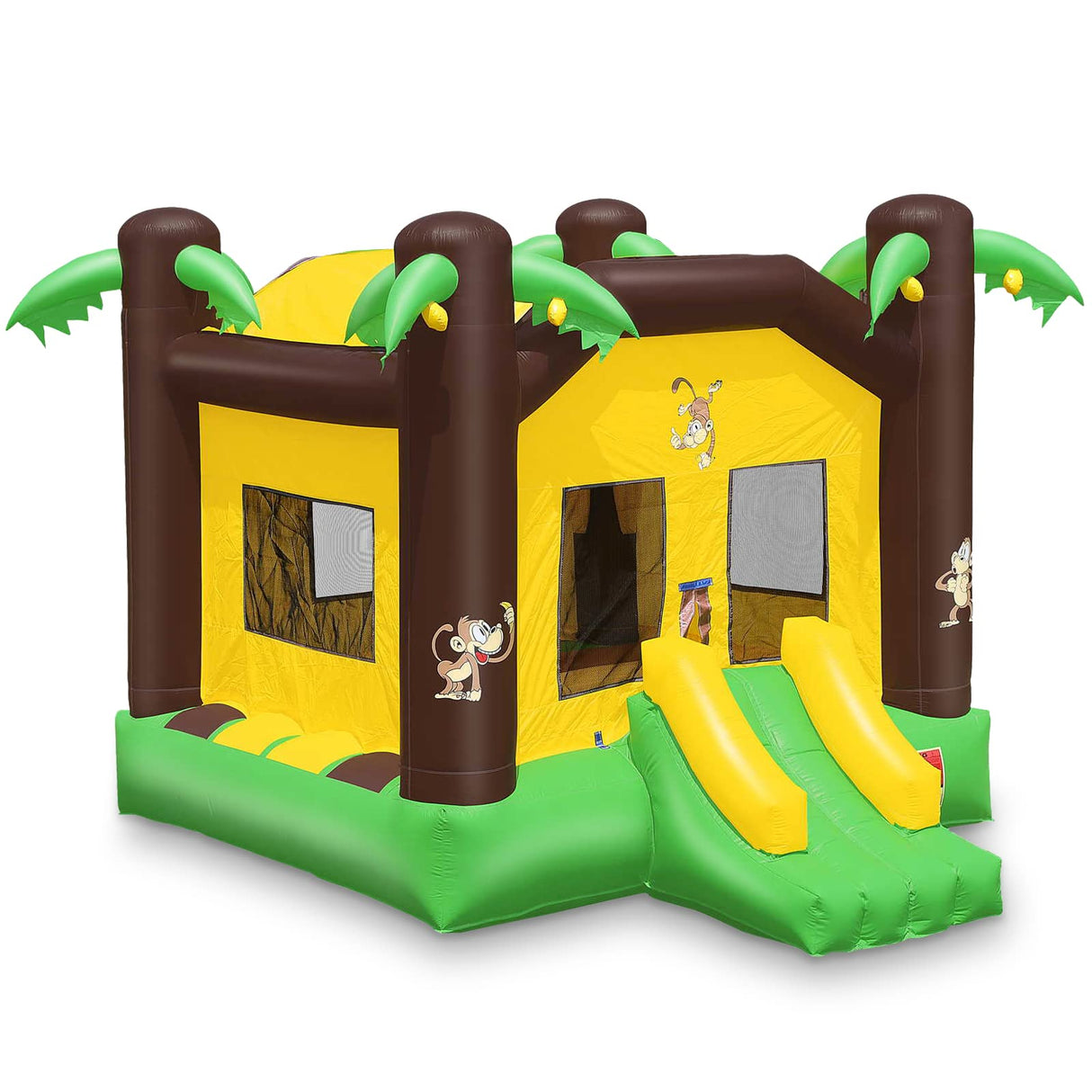 Cloud 9 Commercial Grade Jungle Bounce House - 100% PVC 17' x 13' Bouncer - Inflatable Only Cloud 9
