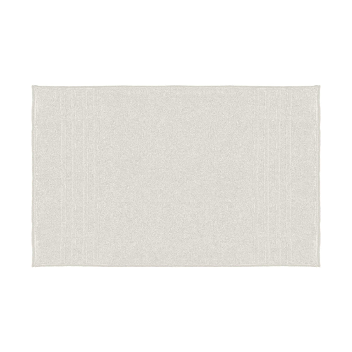 Mosobam Luxury Turkish XL Bath Mat 28X44 White 1000 GSM Bamboo Viscose & Aegean Turkish Combed Cotton Mosobam