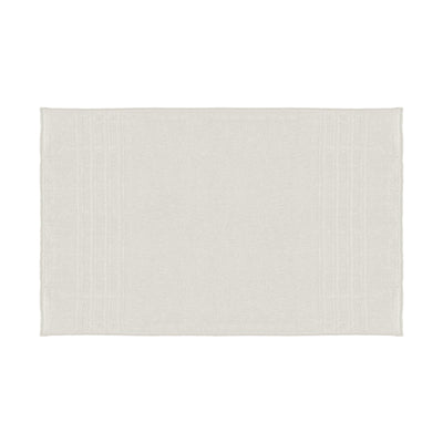 Mosobam Luxury Turkish XL Bath Mat 28X44 White 1000 GSM Bamboo Viscose & Aegean Turkish Combed Cotton