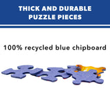 White Mountain - I Love Basketball, 1000 Piece Jigsaw Puzzle, Basketball Puzzle, NBA White Mountain