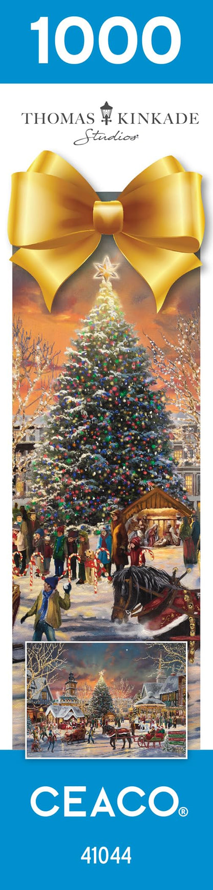 Ceaco - Thomas Kinkade - Holiday - Christmas Festival - 1000 Piece Jigsaw Puzzle