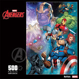 Buffalo Games - Marvel - Thanos vs. The Avengers - 500 Piece Jigsaw Puzzle for Adults -Challenging Puzzle Perfect for Game Nights - Finished Size is 21.25 x 15.00 Buffalo Games