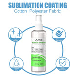 Oven Off Spray Blends Coating & 100ml Sublimation All T-Shirts Cotton for Fabric Tools & Home Improvement Household Carpet Cleaners Cakina