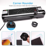 Laminator Machine for A3/A4/A6, YE381 13inch Thermal & Cold Laminating Machine for Home Office School Teacher Use with 50 Pouches, Paper Trimmer and Corner Rounder Eficentline