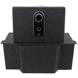 Center Console Gun Safe Vault - TuoJue Console Safe Lock Box Compatible with RAM 1500/2500/3500 LARAMIE/BIGHORN/POWERWAGON 2019-2025, NOT FIT Cup Holder with Cover, Superior Fingerprint Lock. TUOJUE