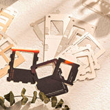 Vilikya 94pcs Movie Film Stickers for Scrapbook Kit, Film Strip Photo Frame for Scrapbooking Supplies, Quote Stickers for Journaling Decorative Bullet Journal Planner DIY Craft Vilikya