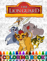 li-on guard’s coloring book: 50 JUMBO Coloring Pages for Boys Girls Kids Age 4-8 8-12 Teens & Adults Majosta