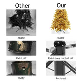 Maylai 24 inch Large Christmas Tree Stand for Artificial Trees, Folding Christmas Tree Base for 3 Ft to 7 Ft Artificial Trees, Fits 0.5-1.25 Inch Tree Pole, Green Maylai