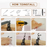 Blackout Bamboo Blinds, Bamboo Shades for Indoor Windows, Patio Shades Roll up Outdoor Porch Privacy Blinds,24" 26" 30" 36" 42" 48" 50" 54" 60" 67" 72" 75" 77" Wide VinLeap