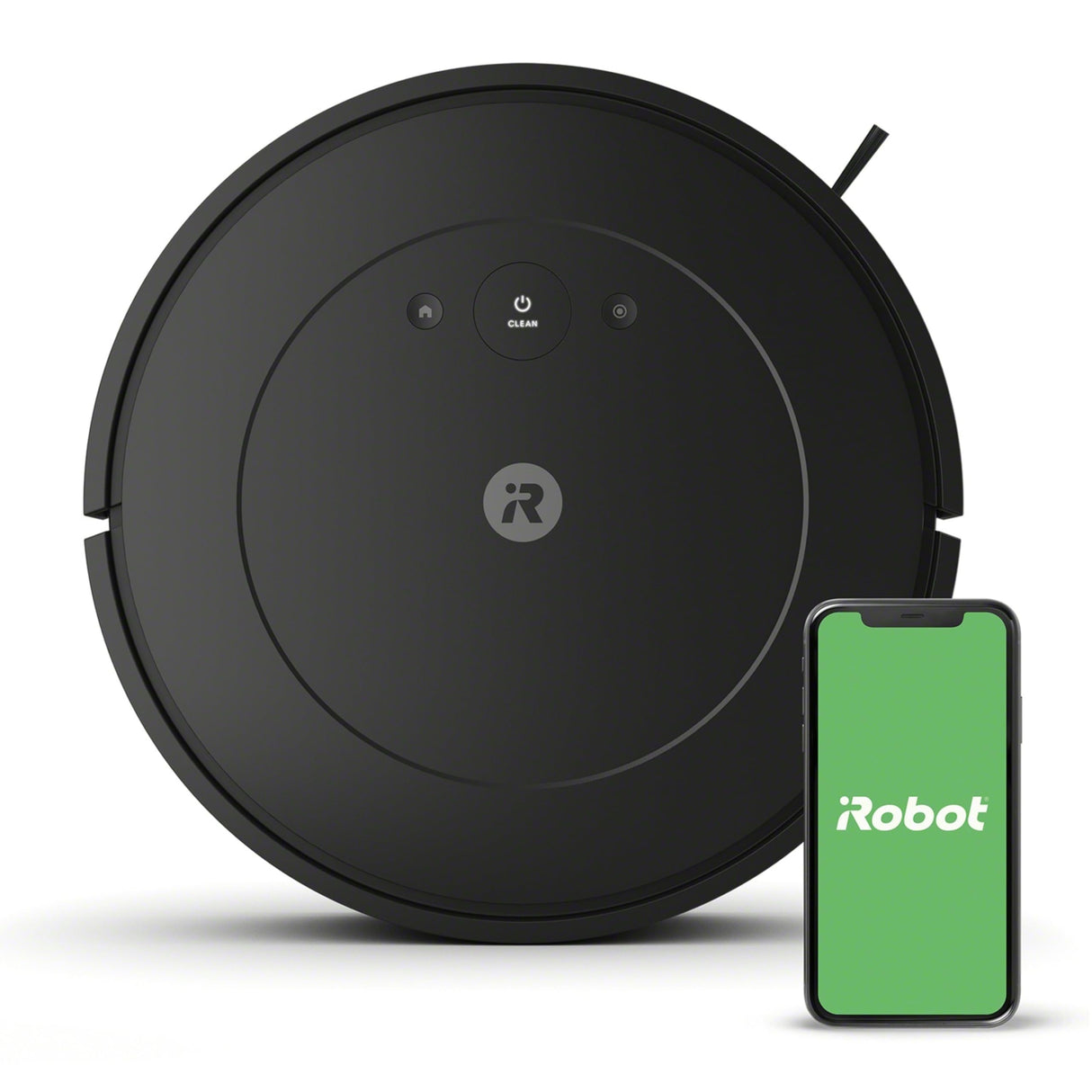 iRobot Roomba Vac Robot Vacuum (Q011) - Power-Lifting Suction, Quieter Cleaning Mode, Multi-Surface Cleaning, Cleans in Neat Rows, Easy to use, Self-Charging, Works with Alexa iRobot