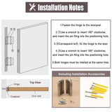 Swinging Doors Saloon Doors Wood Saloon Swing Doors, Kitchen Bathroom Hallway Barn Western Cafe Door,Bar Porch Entrance Counter Swinging Door(Natural,Height 28"_Width 36") CIKE