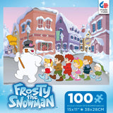 Ceaco - Frosty The Snowman - Follow Frosty - 100 Piece Jigsaw Puzzle Ceaco