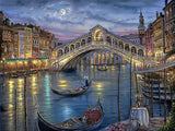 CHWGLFGG 5D Diamond Art Kits for Adults Beginners, Landscape Venice Canal Grande Diamond Painting Kits, DIY Full Round Drill Paint by Diamonds Dot Gem Art for Adults, Home Wall Decor 12x16 Inch CHWGLFGG