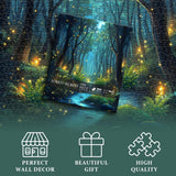 Impossible Puzzles for Adult 1000 Pieces, Magic Forest Fantasy Puzzle,Nature Difficult Challenging Jigsaw Puzzles PICKFORU