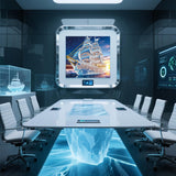 5D Diamond Art Kits for Adults,Ocean Ice Sailboat Special Shape Diamond Painting Kits for Beginners, DIY Crystal Diamond Dots Gem Art Craft for Home Decor 11.8x11.8 Inch Acelii