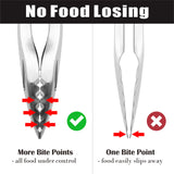 GRILLART BBQ Tools Grill Tools Set -18Inch Grilling Tools BBQ Set - Grill Accessories w/BBQ Tongs, Spatula, Fork, Brush- Stainless Grill Kit Grilling Set - Gift Ideas BBQ Accessories Gifts for Men Dad GRILLART